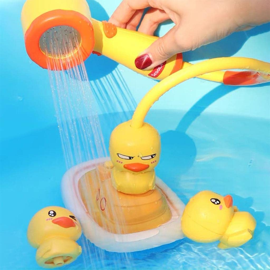 ATORSE™ Toddler Baby Electric Duck Water Spray Bath Shower Toys Water Pump Sprinkler|Baby