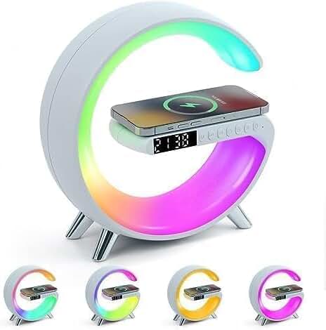 DRUMSTONE 𝟏𝟐 𝐲𝐞𝐚𝐫𝐬 𝐰𝐚𝐫𝐫𝐚𝐧𝐭𝐲 4-in-1 Wireless Charger Night Light Lam...