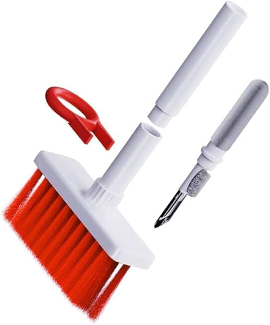 Lapster 5-in-1 Multi-Function Laptop Cleaning Brush/Keyboard Cleaning kit/Gadget Cleaning kit Gap Duster Key-Cap Puller for Laptop, Keyboard and Earphones