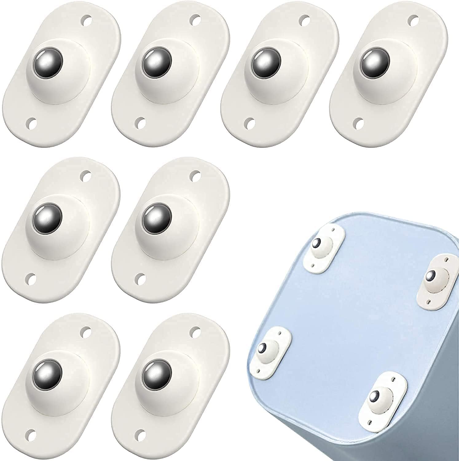 Self-Adhesive Mini Swivel Casters Wheels