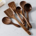 Thailand-Teak-Natural-Wood-Tableware-Spoon-Ladle-Turner-Long-Rice-Colander-Soup-Skimmer-Cooking-Spoons-Scoop